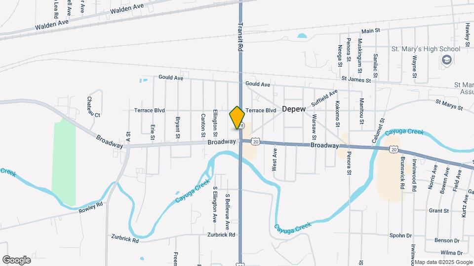 5404 Transit Rd Map and Location Details