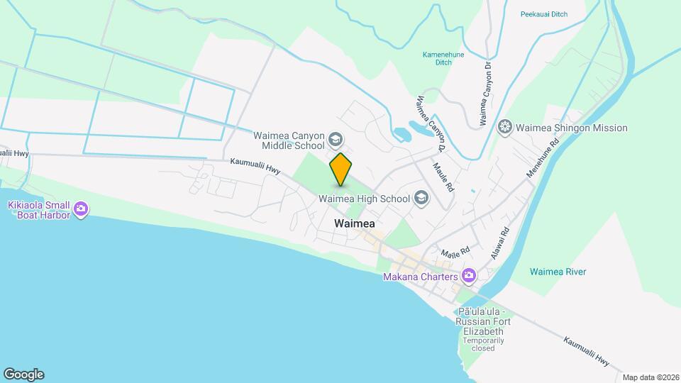 Waimea Huaka'i Map and Location Details