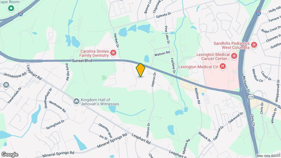 112 Saluda Woods Ct Map and Location Details
