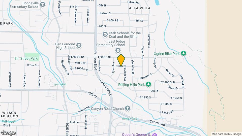 1337 Cross St Map and Location Details
