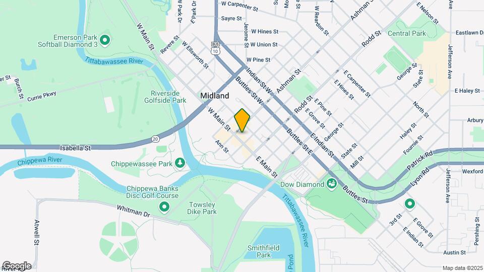115 E Main St, Unit 115 E Main Map and Location Details