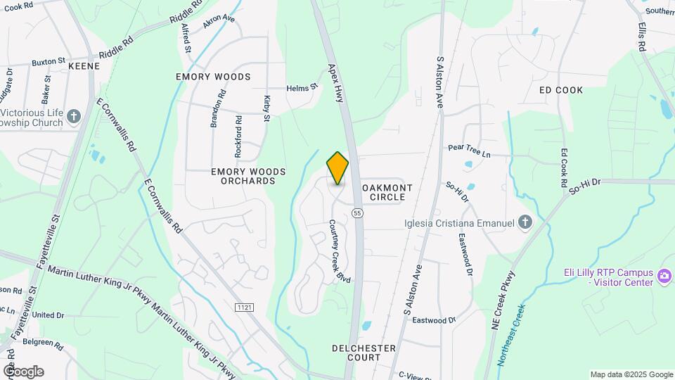 3007 Courtney Creek Blvd Map and Location Details