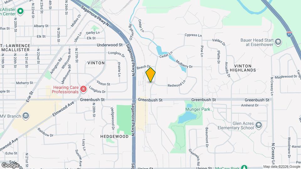 1640 Hemlock Rd Map and Location Details