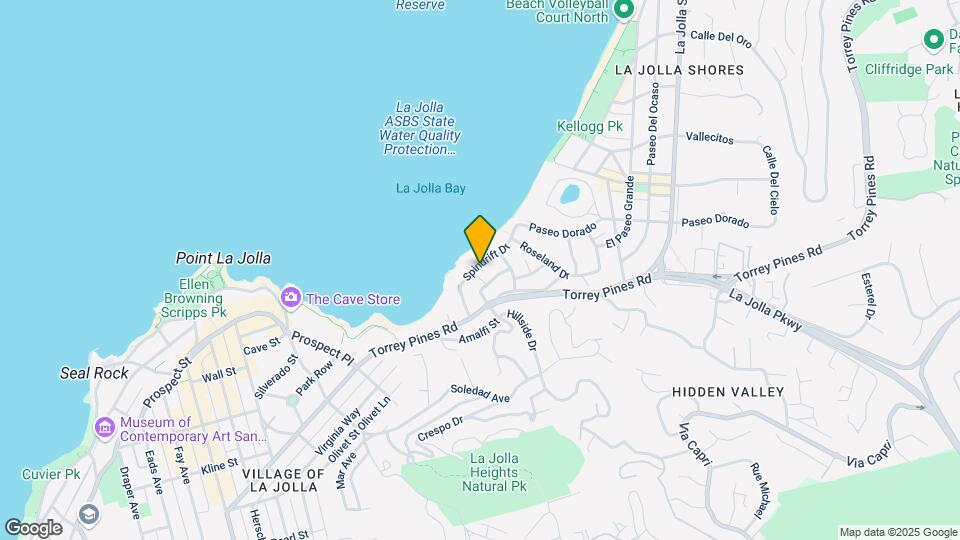 1855 Spindrift Dr Mapa y Detalles de la Ubicación