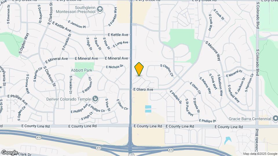 2573 E Nichols Cir Map and Location Details