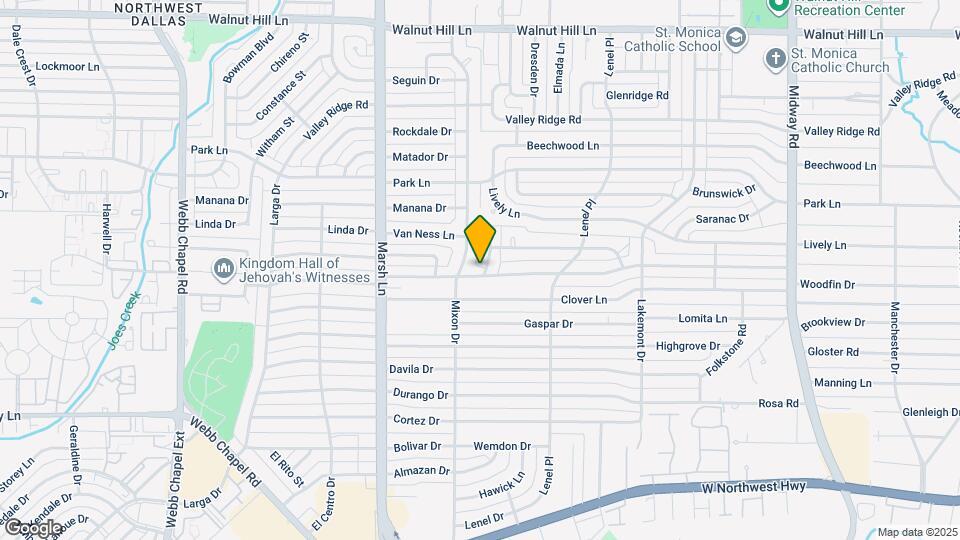 3815 Dunhaven Rd Map and Location Details