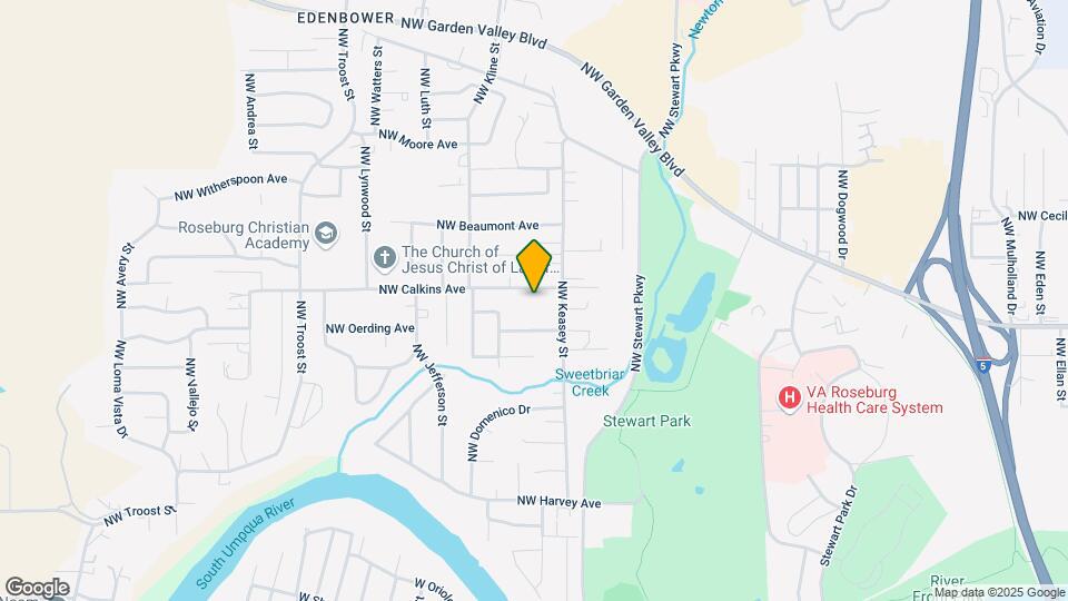 1569 NW Calkins Ave Map and Location Details