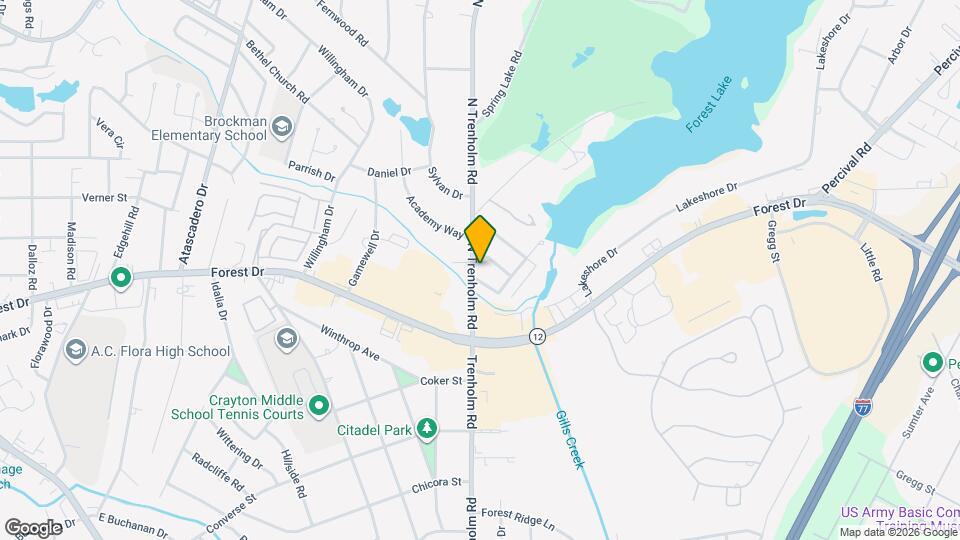 5306 N Trenholm Rd Map and Location Details