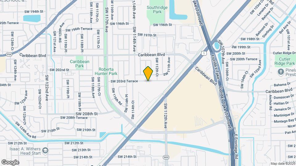 11322 SW 203rd Terrace Map and Location Details