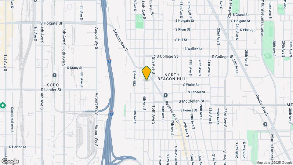1405 S Bayview St Map and Location Details
