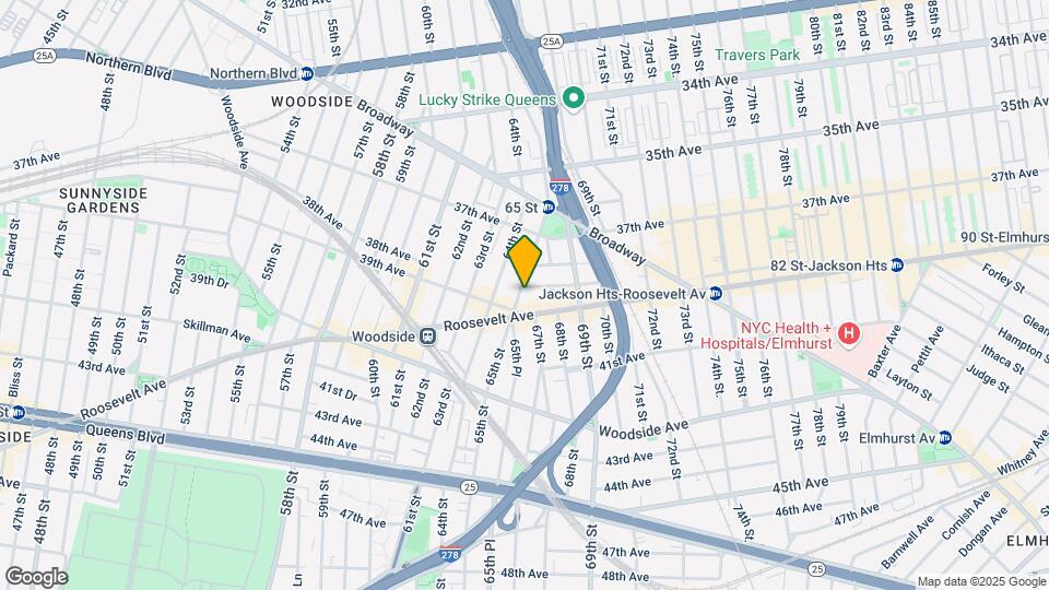 3805 65th St Map and Location Details