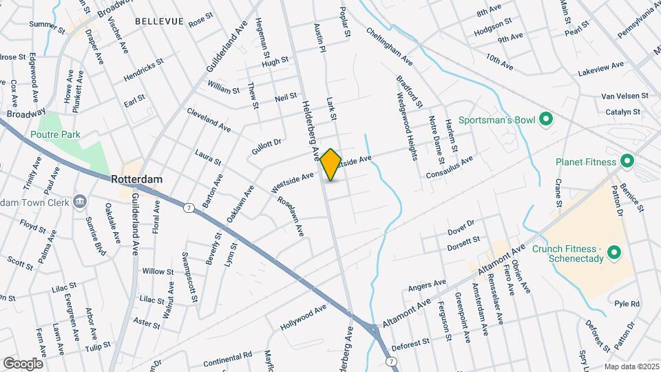 1552 Helderberg Ave Mapa y Detalles de la Ubicación