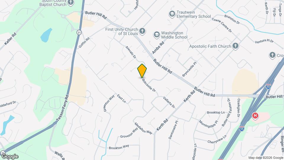 4662 Britcastle Dr Map and Location Details