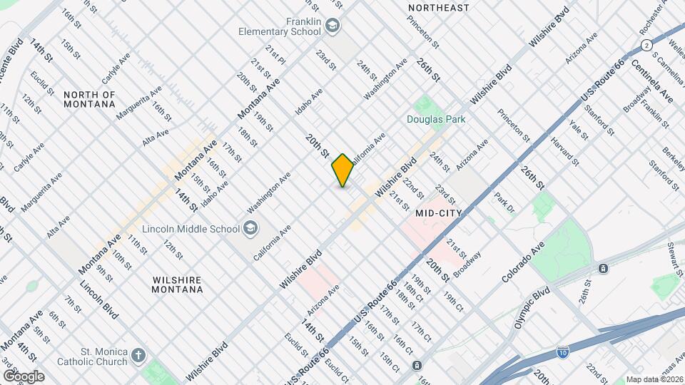 1115 19th St Map and Location Details