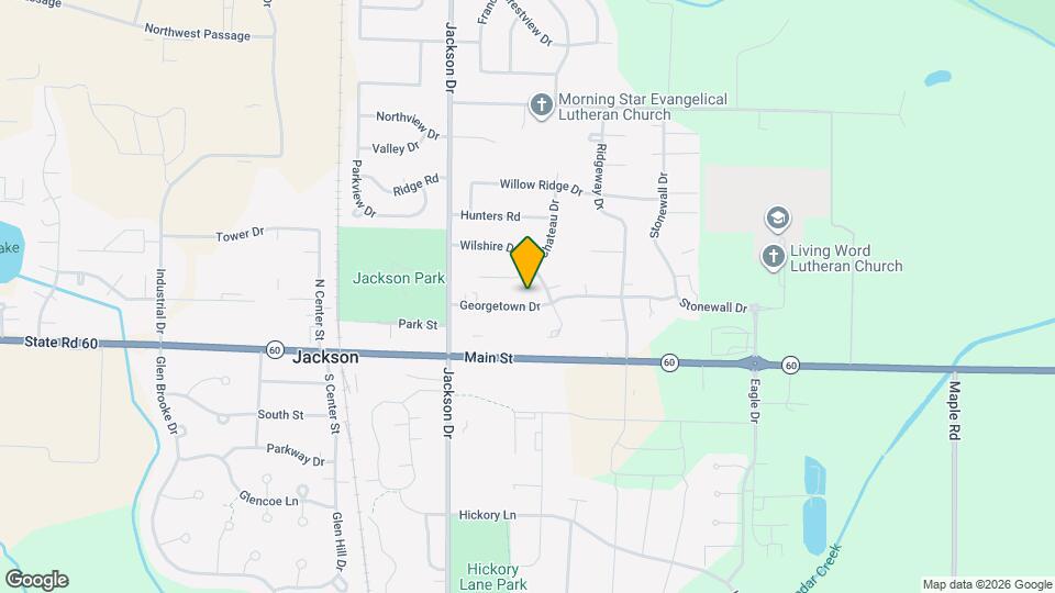 N169W20170 Georgetown Dr Mapa y Detalles de la Ubicación