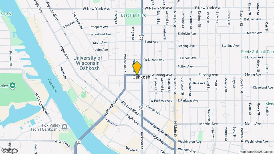 415 W Irving Ave Map and Location Details
