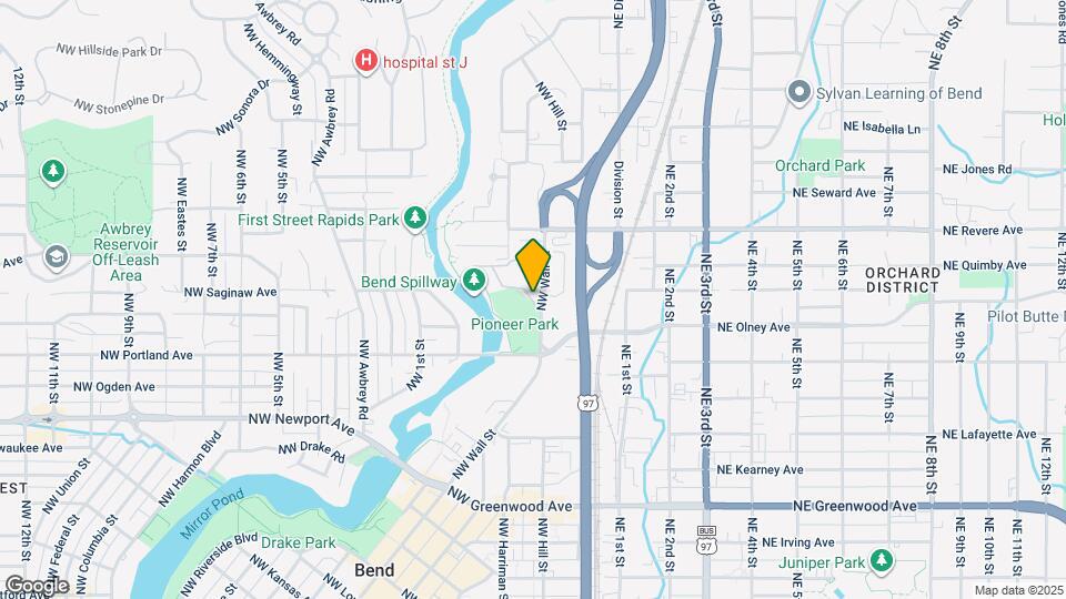 1565 NW Wall St Map and Location Details