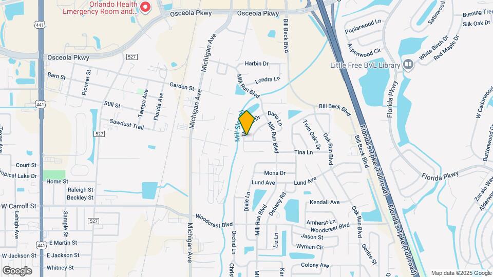 2907 Theresa Dr Map and Location Details