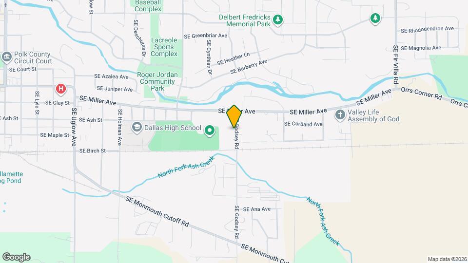 1221 SE Godsey Rd Mapa y Detalles de la Ubicación