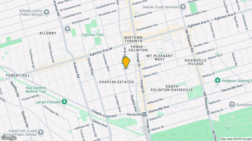 173 Duplex Ave Map and Location Details