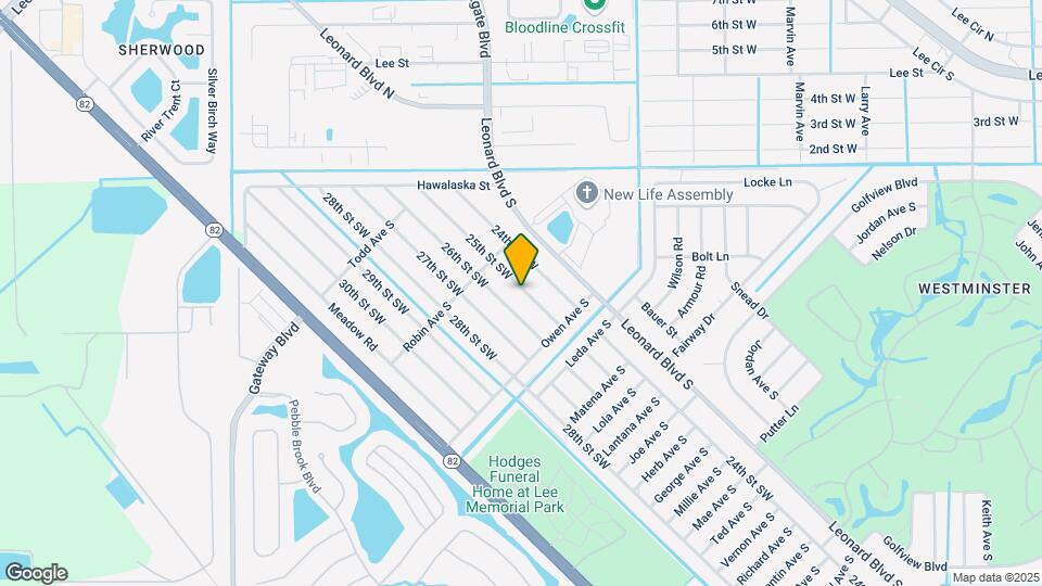 5131 25th St SW Map and Location Details