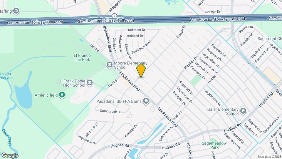 10406 Kirkwren Dr Map and Location Details