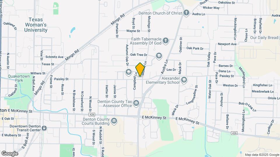 801 Mulkey Ln Map and Location Details