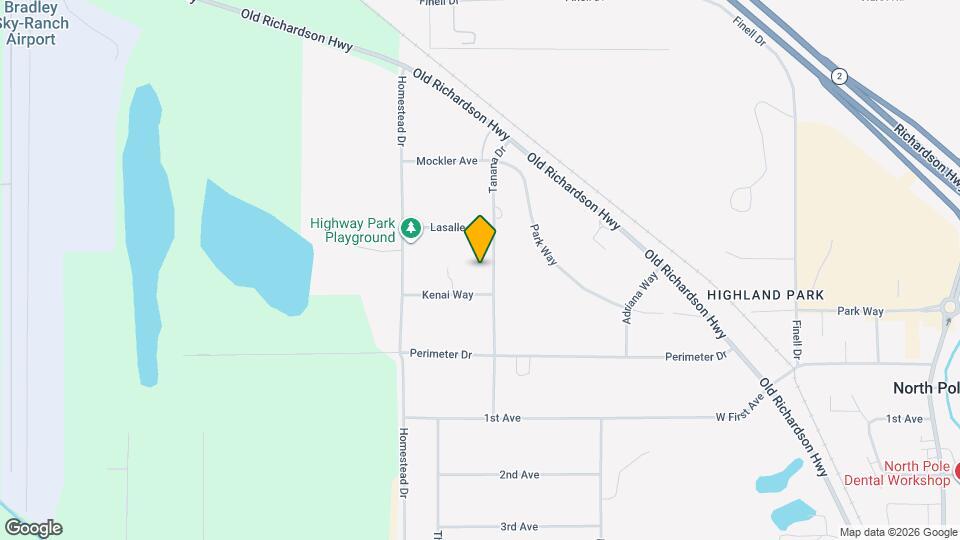 2451 Tanana Dr Map and Location Details