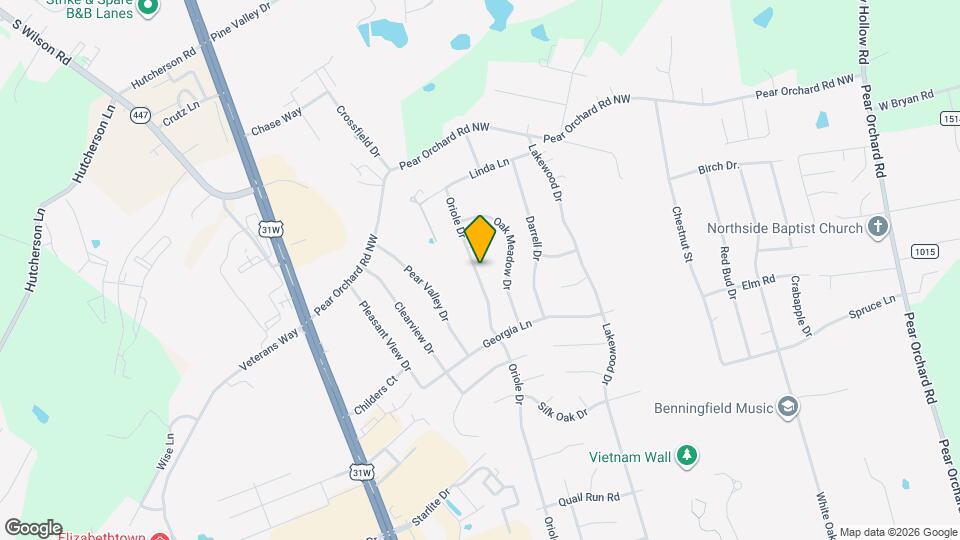 2017 Oriole Dr Map and Location Details