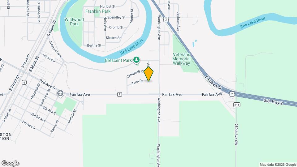 102 Twin Dr Map and Location Details