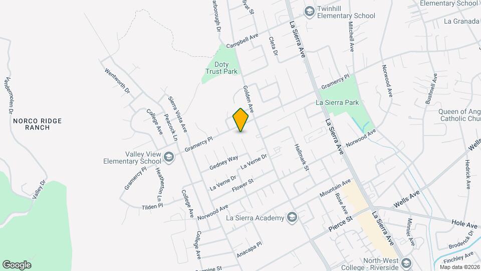 5280 Almar St Map and Location Details