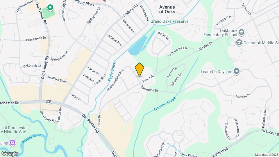 174 Hummingbird Ave Map and Location Details