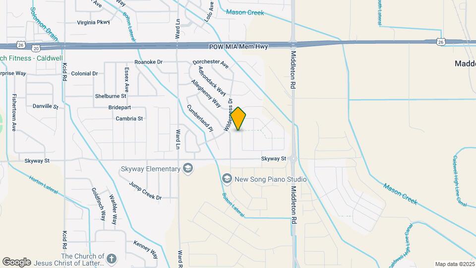 19605 Nanticoke Ave Map and Location Details