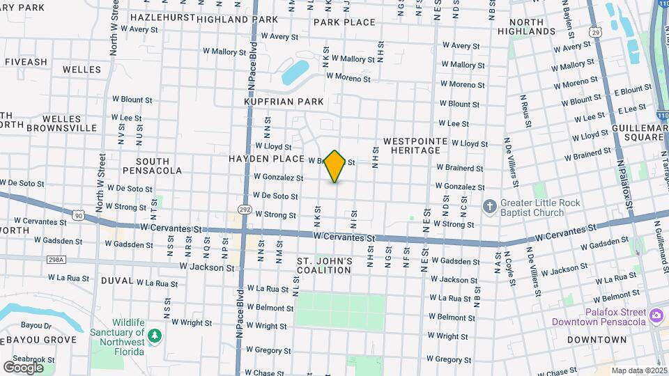 1007-1009 J St N Mapa y Detalles de la Ubicación