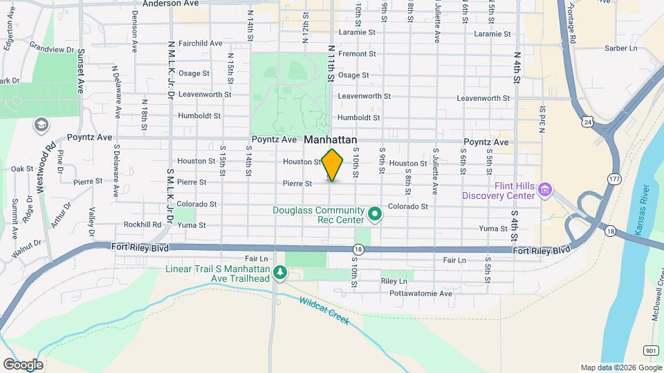 1031 Pierre St Map and Location Details