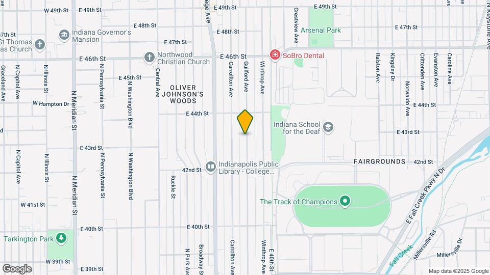4310 Guilford Ave Map and Location Details