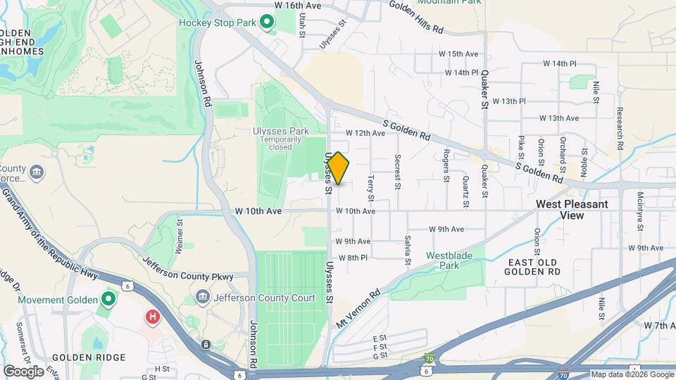 1057 Torrey St Map and Location Details