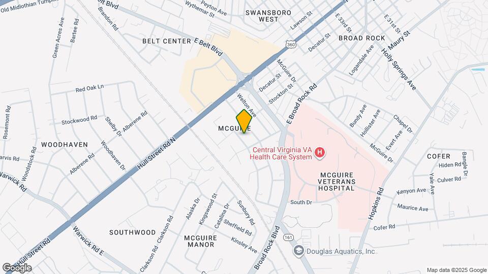 1113 Evergreen Ave Map and Location Details