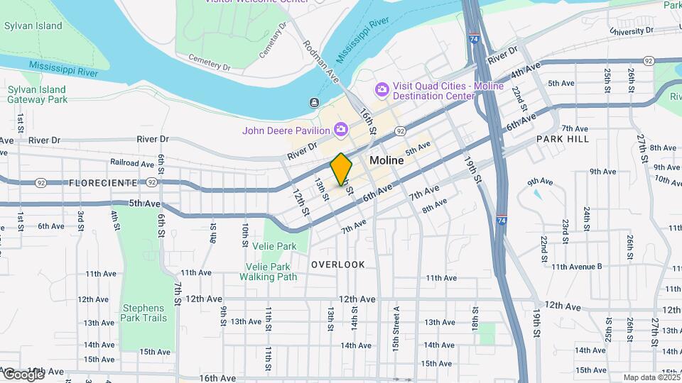 1320 5th Ave Map and Location Details
