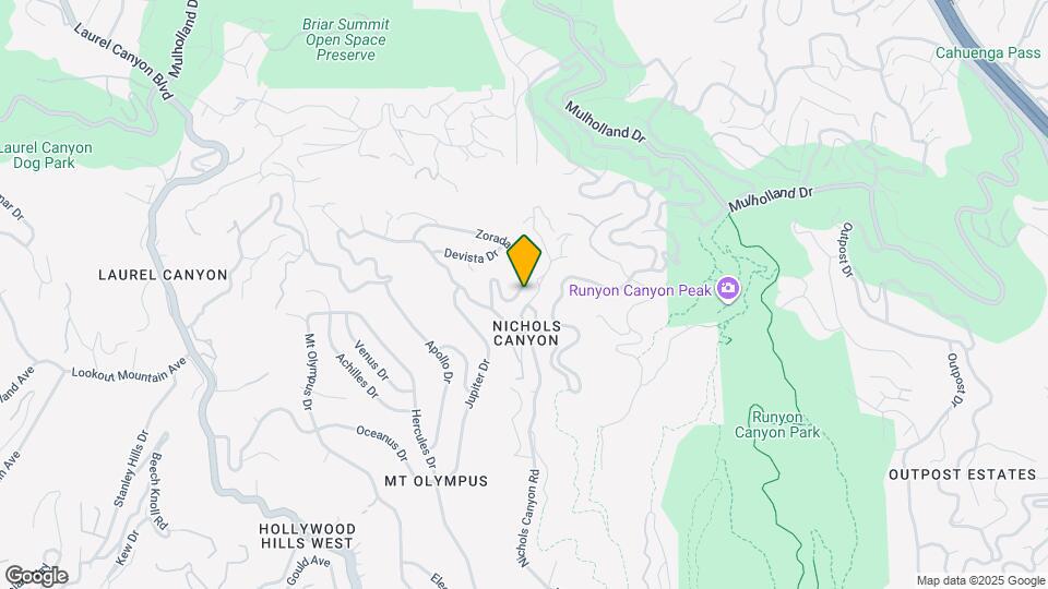 2500 Zorada Dr Map and Location Details