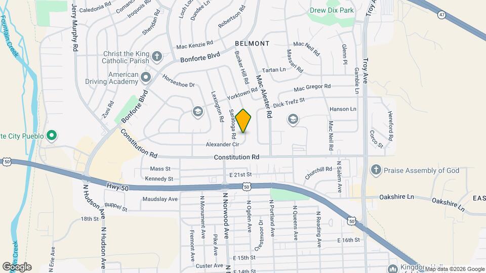 1513 Alexander Cir Map and Location Details