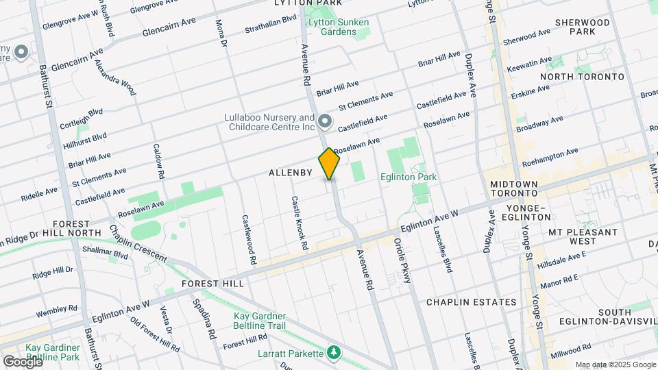 1088 Avenue Rd Map and Location Details