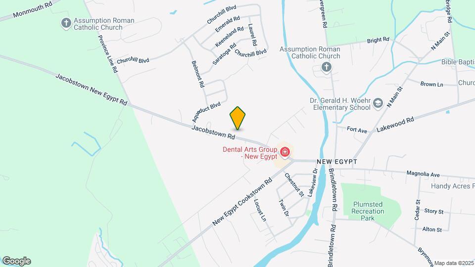41 Jacobstown Rd Map and Location Details