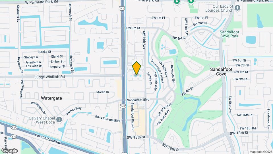 9919 Three Lakes Cir-Unit -0 Map and Location Details