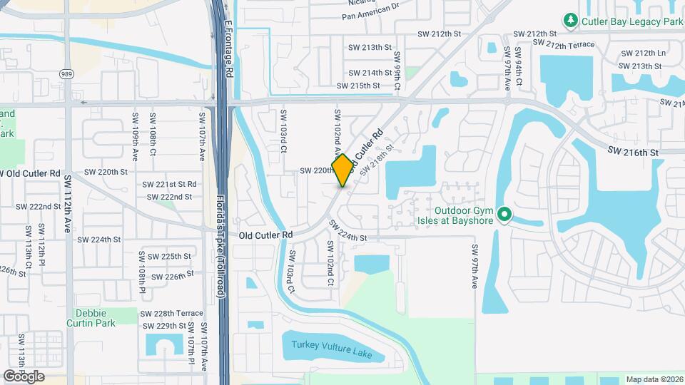 10067 SW 218th St Map and Location Details