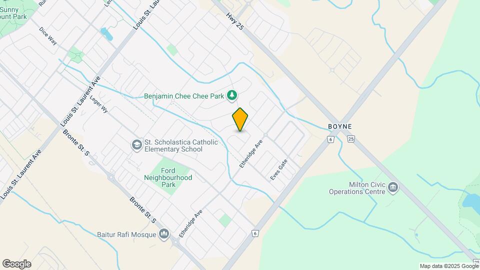 1368 Connaught Ter Map and Location Details