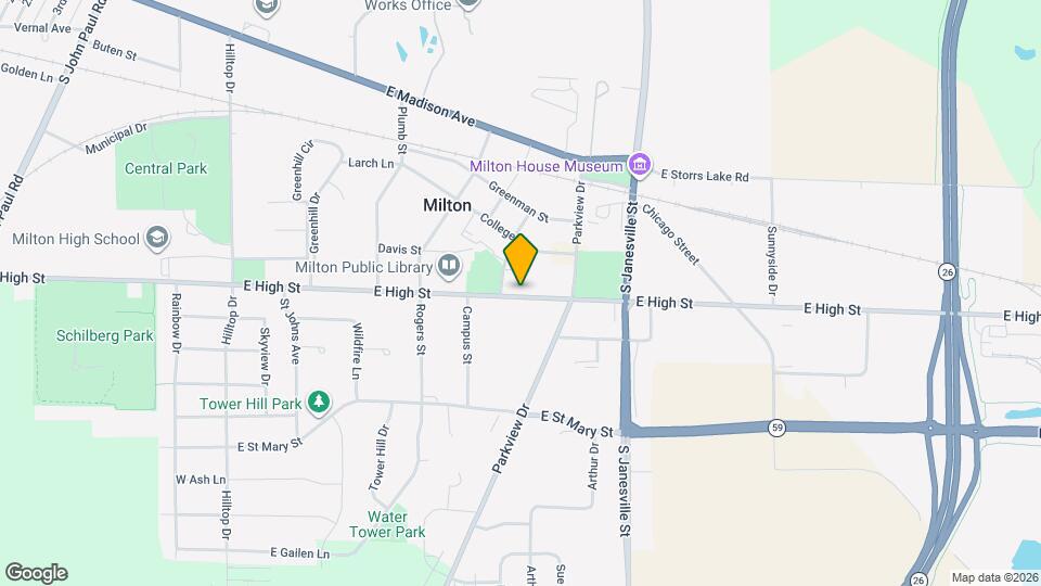 612 E High St, Unit 612 Map and Location Details