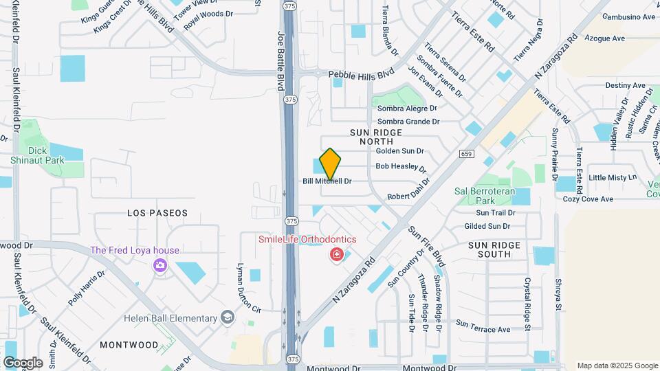 12232 Bill Mitchell Dr Map and Location Details