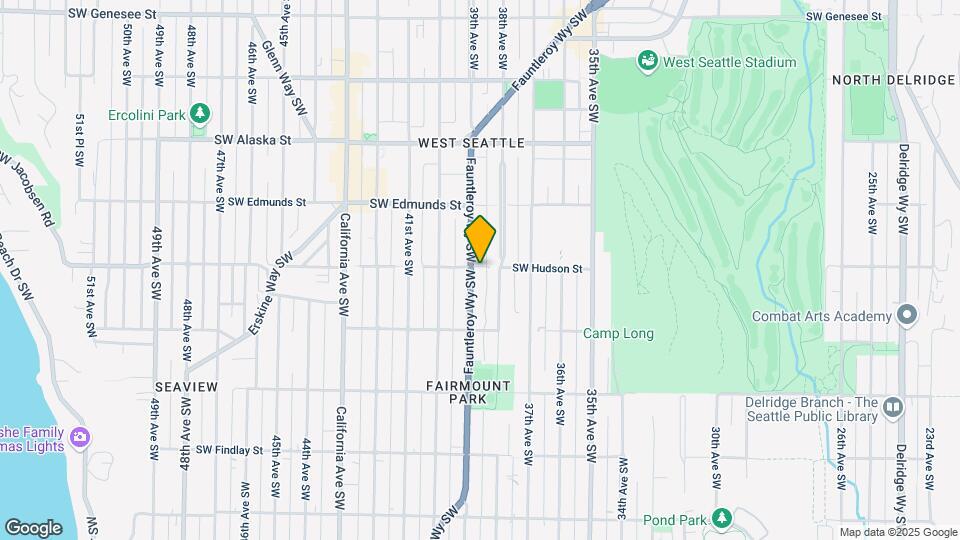 5000 Fauntleroy Way SW Mapa y Detalles de la Ubicación