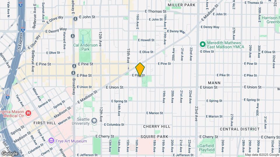 1428 16th Ave Map and Location Details